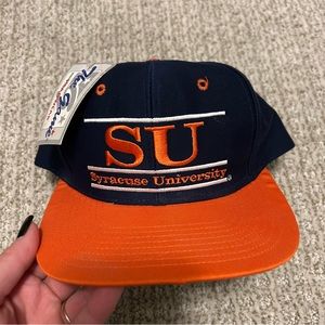 NWT Vintage 80s Syracuse University SnapBack